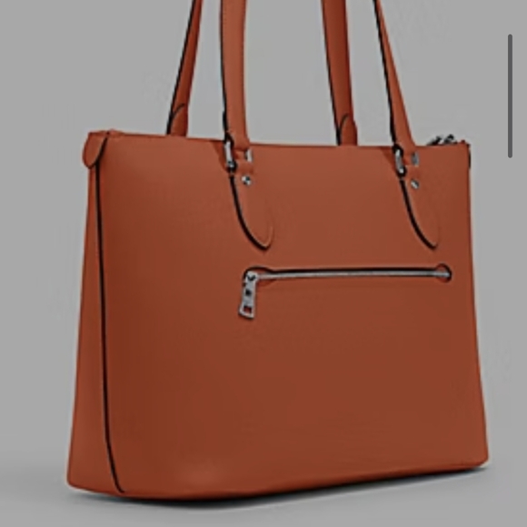 Coach Vibrant Red Tote Bag - Picture 2 of 2